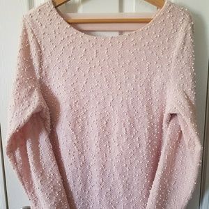Jennifer Lopez, XL, Sequin Blush Blouse